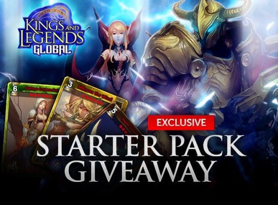 Kings and Legends Global Starter Pack Giveaway