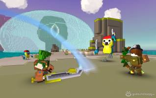 TROVE_ACT_Adventurer_BowSwordCombo_VsPirateParrot_01