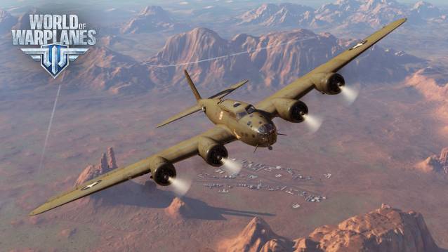 WoWP US Bombers Screenshot - World of Warplanes ist ein taktisches Flugkampf MMO mit action-geladenen