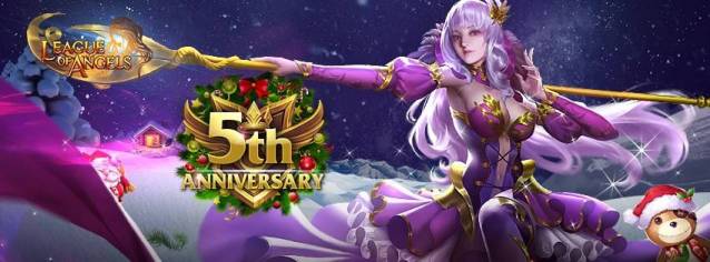 League of Angels kannst du direkt im Browser spielen - League of Angels feiert 5. Jubiläum - League of Angels 5th Anniversary