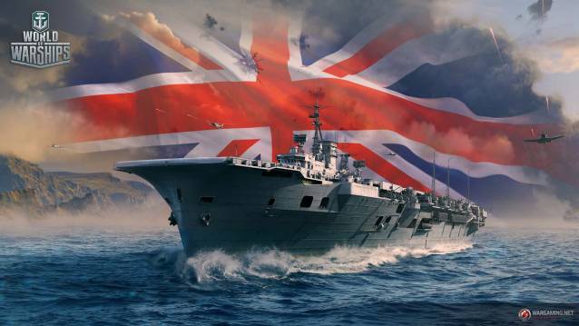 World of Warships: Wargaming enthüllt neue britische Flugzeugträger mit dem aktuellsten Update und Event - World of WarShips SPB Screenshots AC UK
