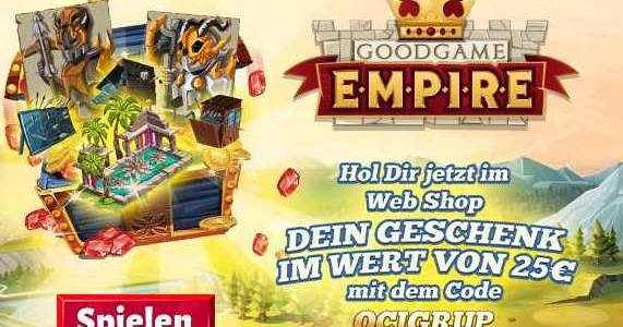 Goodgame Empire Giveaaway GratisMMORPG