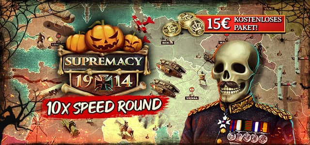 Halloween in Supremacy 1914 und Swift Strike-Event pro gefeiertem Halloween