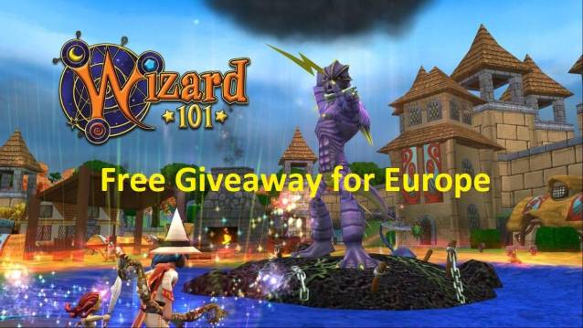 Wizard101 Kostenloses Giveaway für europäische Spieler
