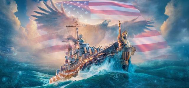 Neue amerikanische Inhalte in den Juli-Updates von World of Warships