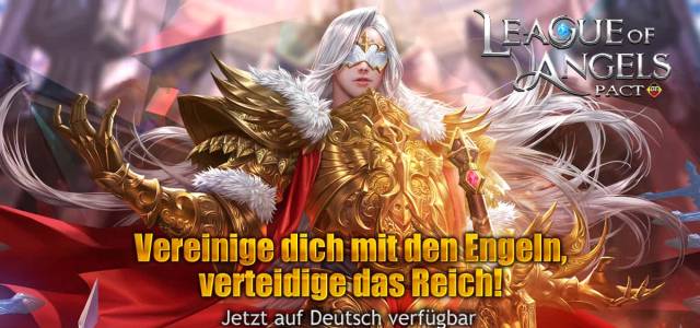 Feiere die Ankunft von League of Angels Pact Deutsch
