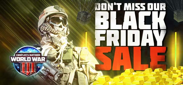 Conflict of Nations Black Friday-Event