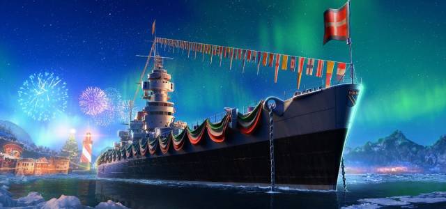 Die festliche Jahreszeit Einzug in World of Warships