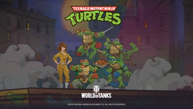 Mutant Ninja Turtles treten World of Tanks bei