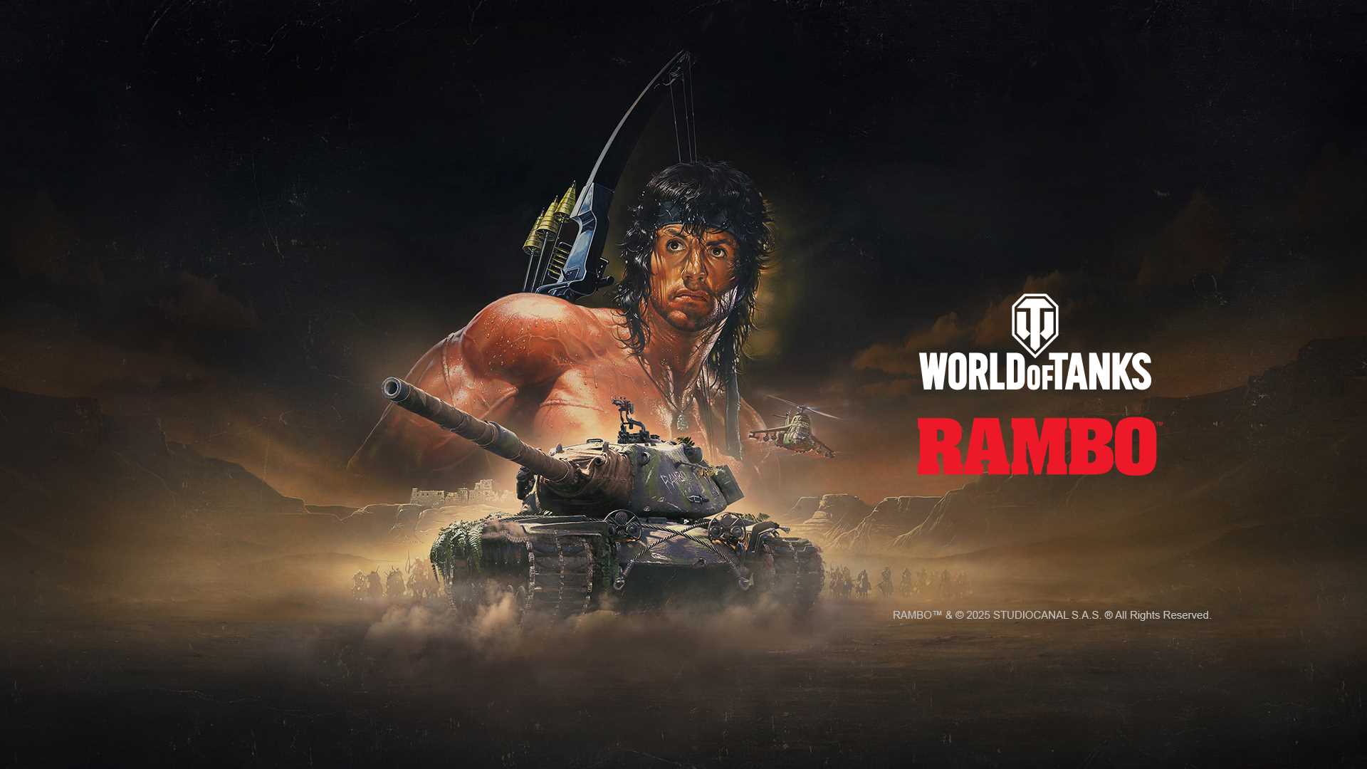 World of Tanks Rambo BATTLE PASS SPECIAL: RAMBO