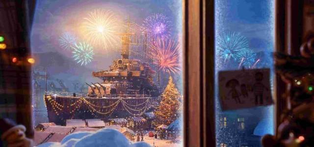 Feiert die Weihnachtszeit mit festlichen Aktivitäten in World of Warships und World of Warships: Legends